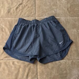 Nike Women's Blue Running Shorts - Small